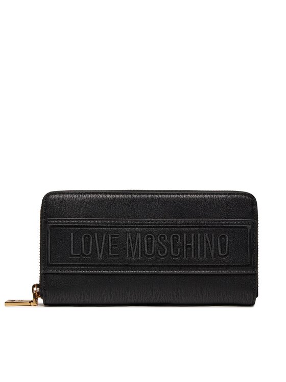 Большой женский кошелек Love Moschino, черный