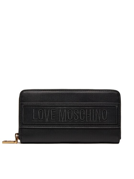 

Большой женский кошелек Love Moschino, черный