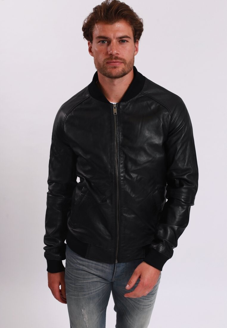 

Кожаная куртка Lee Cooper, черный