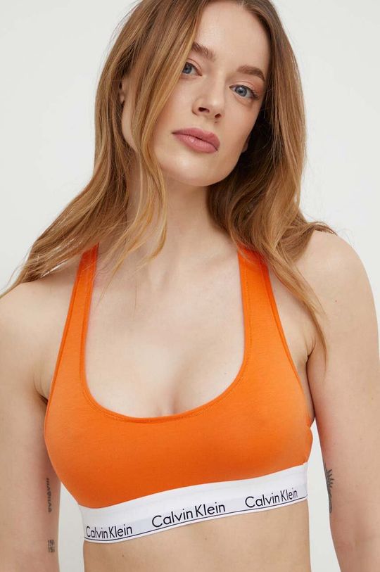 цена Бюстгальтер Calvin Klein Underwear, оранжевый