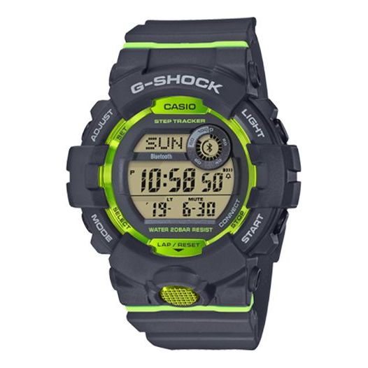 

Часы CASIO G-Shock Digital 'Black Green', черный