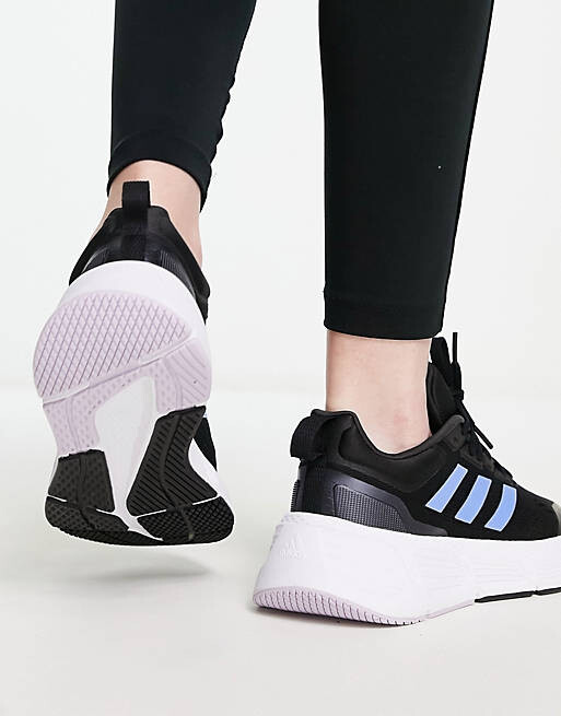 

Черно-синие кроссовки adidas Running Questar