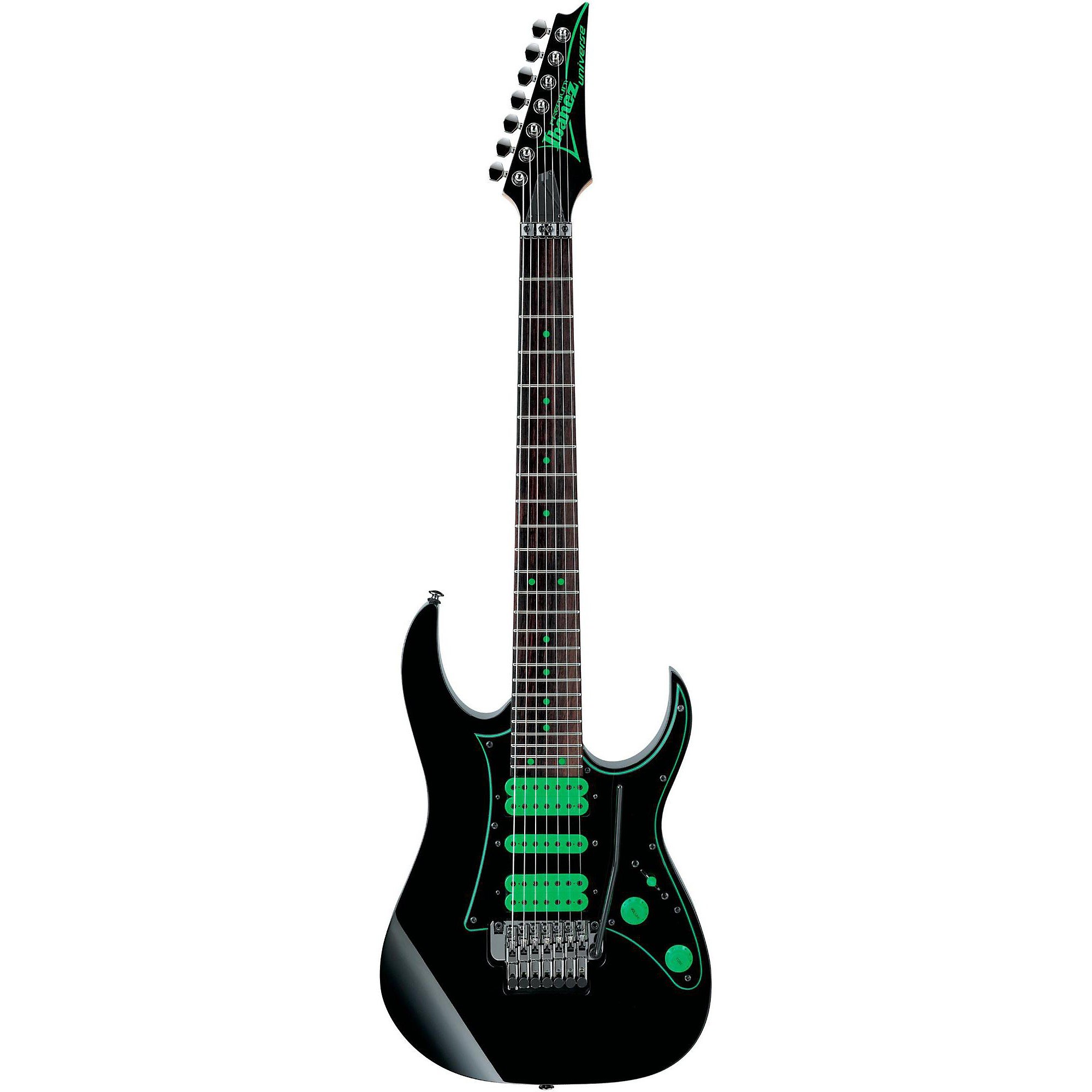 

Ibanez Premium Steve Vai Universe 7-струнная электрогитара, черная