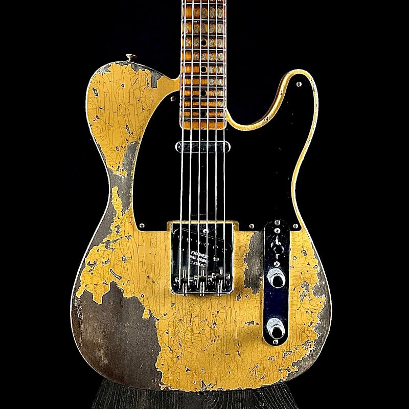 

Электрогитара Fender Custom Shop 1952 Telecaster Blonde Super Heavy Relic