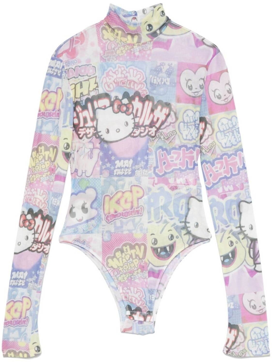 

GCDS боди из коллаборации с Hello Kitty, синий