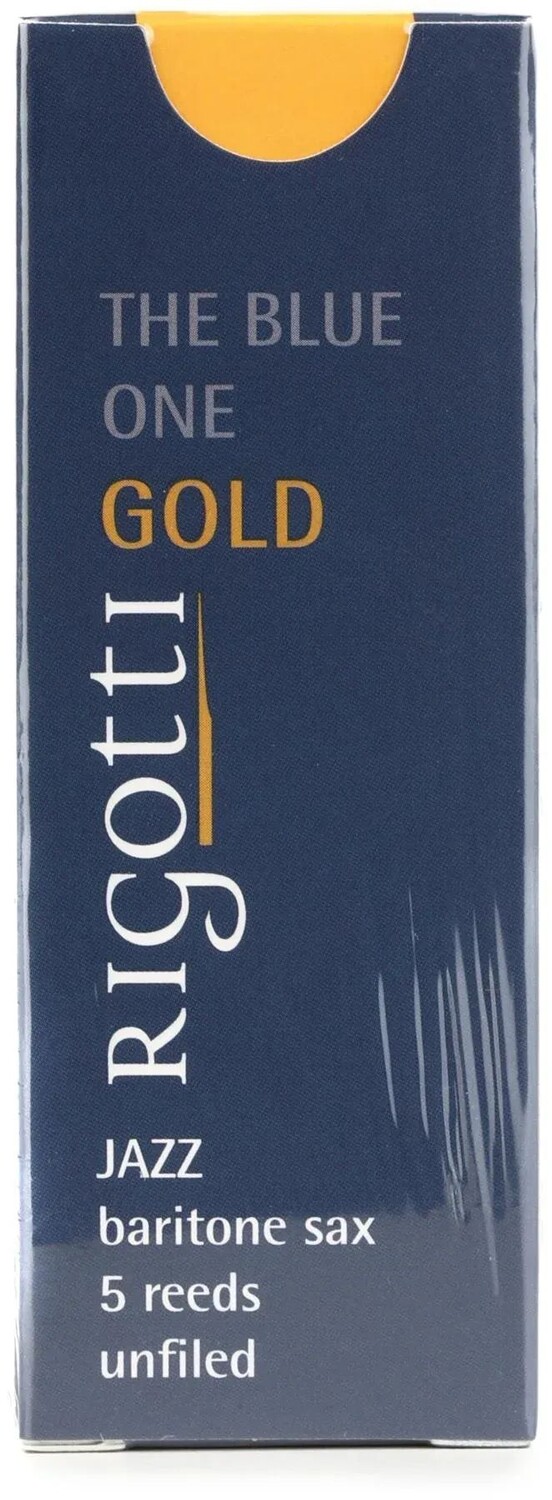 

Трости для саксофона Rigotti RG5.JSB Gold Jazz Baritone — 3 крепких (5 шт.)