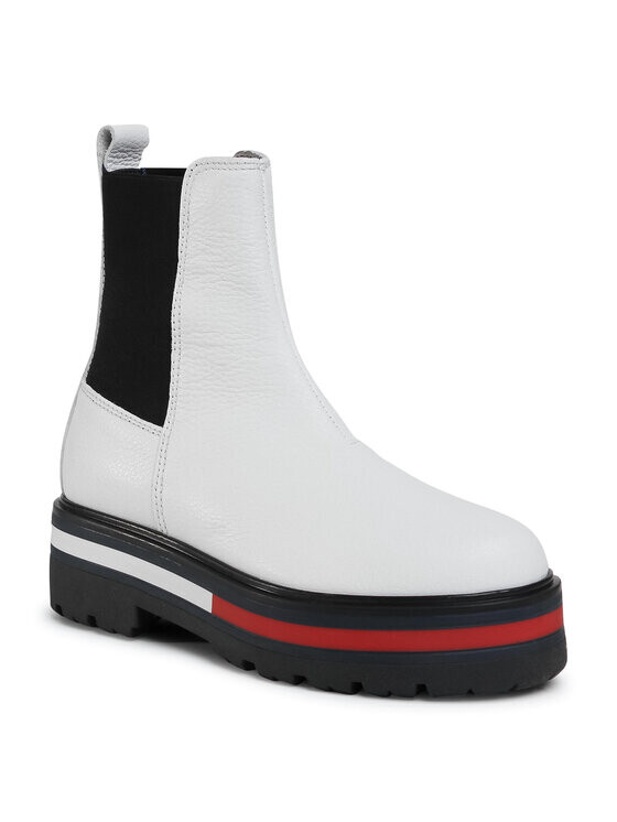 

Сапоги Tommy Jeans, белый