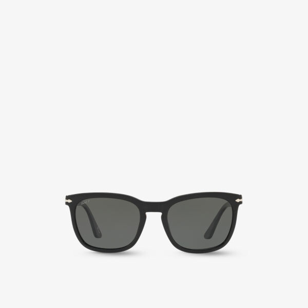 

Po3193s солнцезащитные очки из ацетата в квадратной оправе Persol, черный