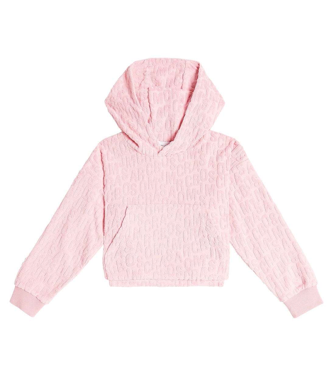 

Худи с логотипом из смесового хлопка Marc Jacobs, розовый
