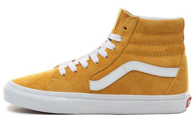 

Обувь унисекс для скейтбординга Vans Pig Suede Sk8-Hi Mango Mojito/True White