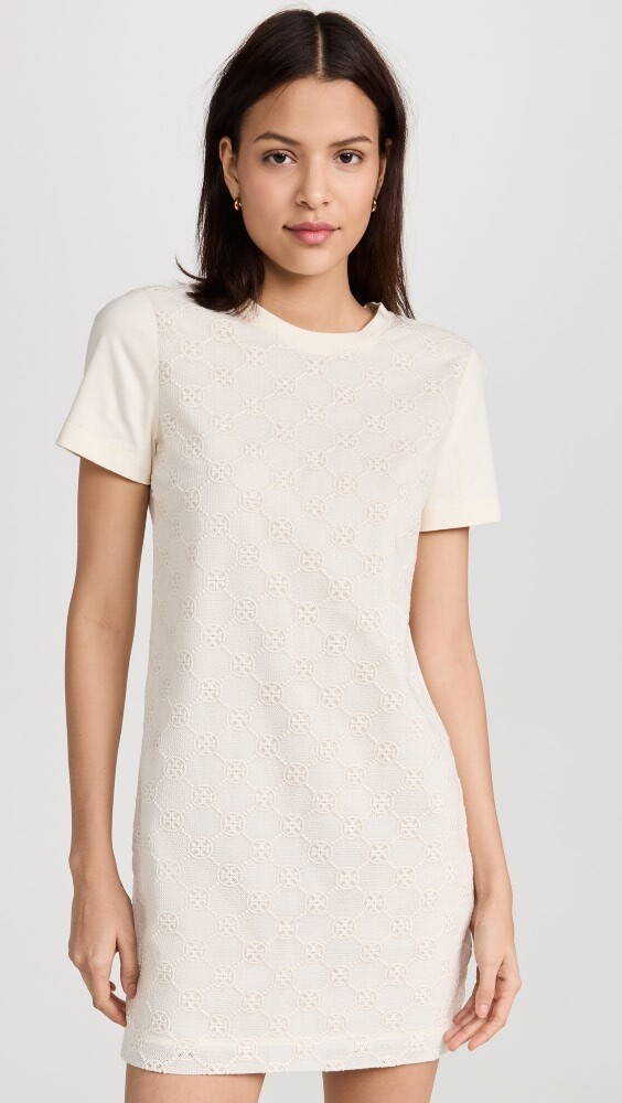 

Платье Tory Burch Logo Lace T-Shirt