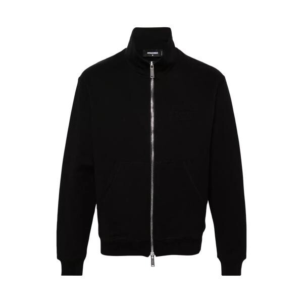 

Куртка reißverschluss-sweatshirt mit logo-prägung 900 black Dsquared2, черный