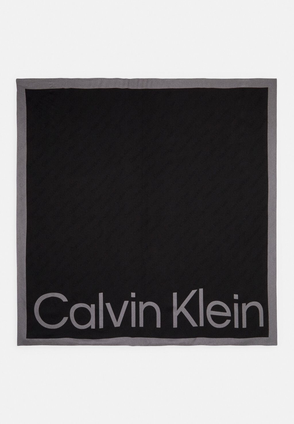 

Шарф Logo Scarf Calvin Klein, черный