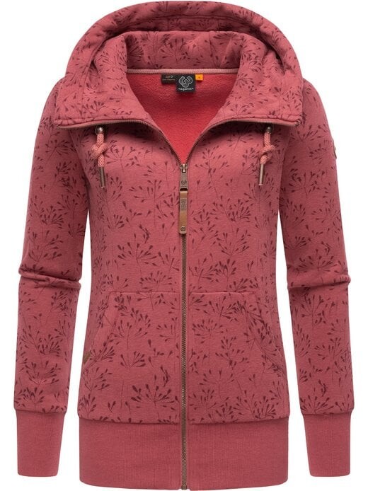 

Толстовка neska на молнии с цветами Ragwear, розовый
