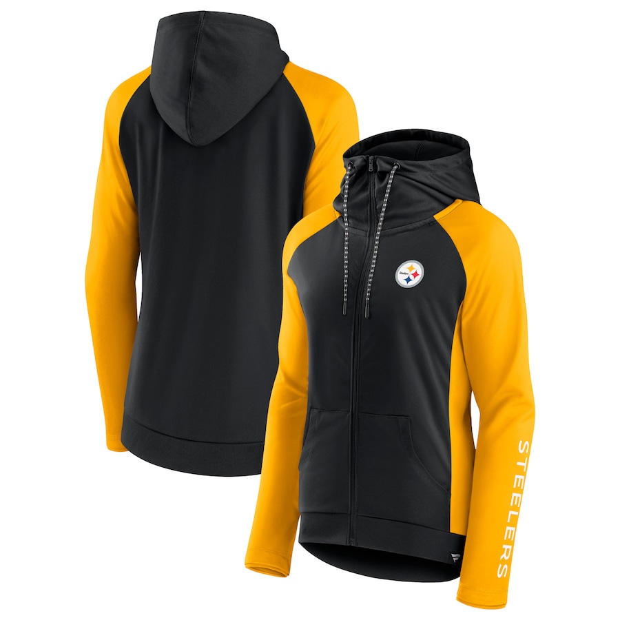 

Толстовка на молнии Fanatics Branded Pittsburgh Steelers, черный