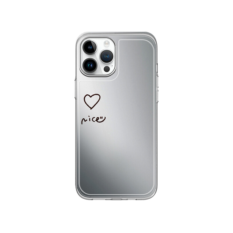 

Чехол для телефона Taowantong Tao Wantong, Mirrored black line heart Nice