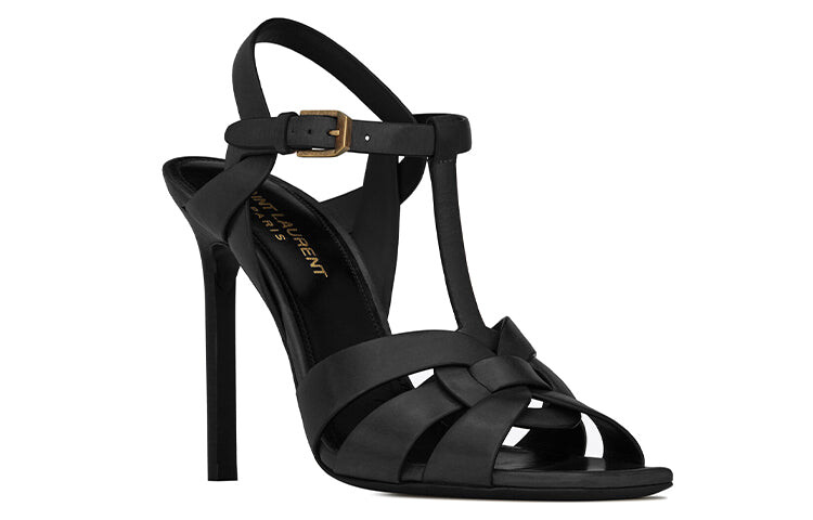 

Туфли женские Saint Laurent Tributeна высоком каблуке, чёрный
