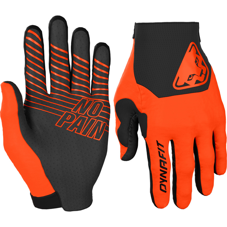 Ездовые перчатки Dynafit, оранжевый майка для езды на мотоцикле и велосипеде рубашка для езды на горном велосипеде