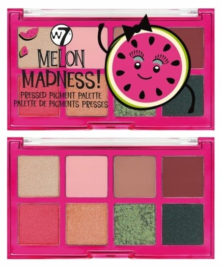 

Палитра теней для век, Melon Madness W7, разноцветный