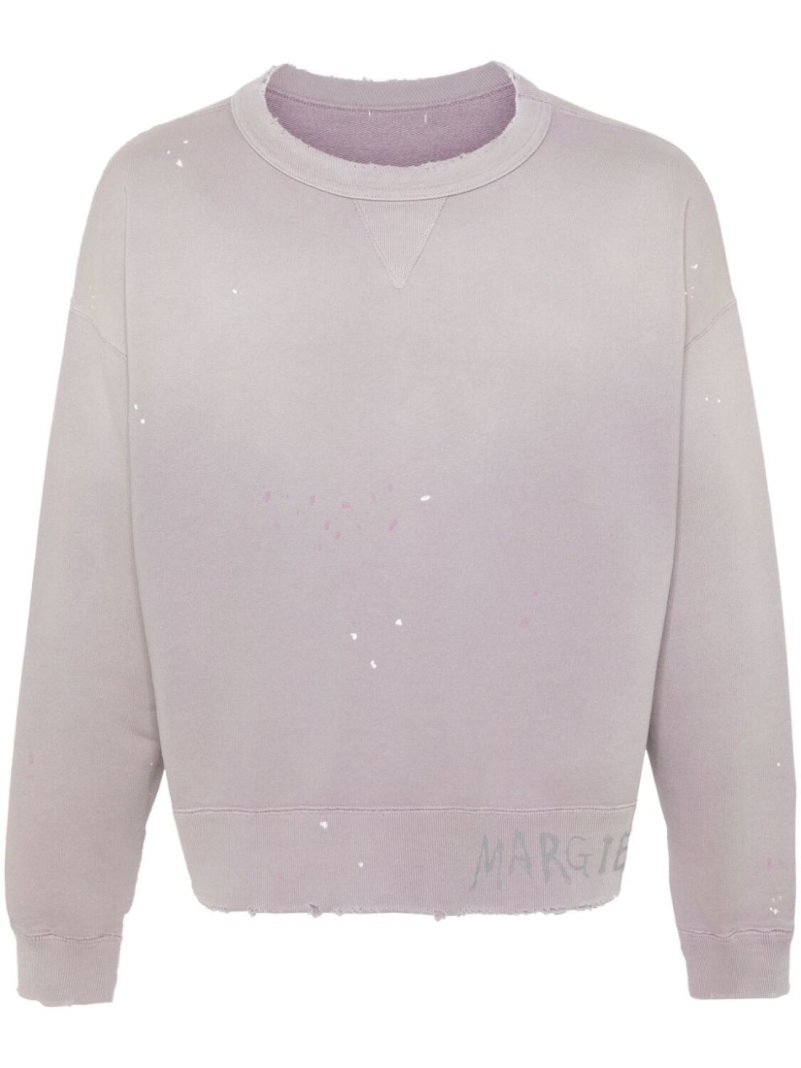 

Maison Margiela толстовка Handwritten, фиолетовый