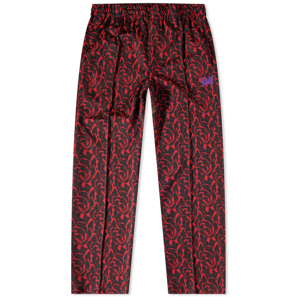 

Жаккардовые брюки Baracuta x Needles, красный
