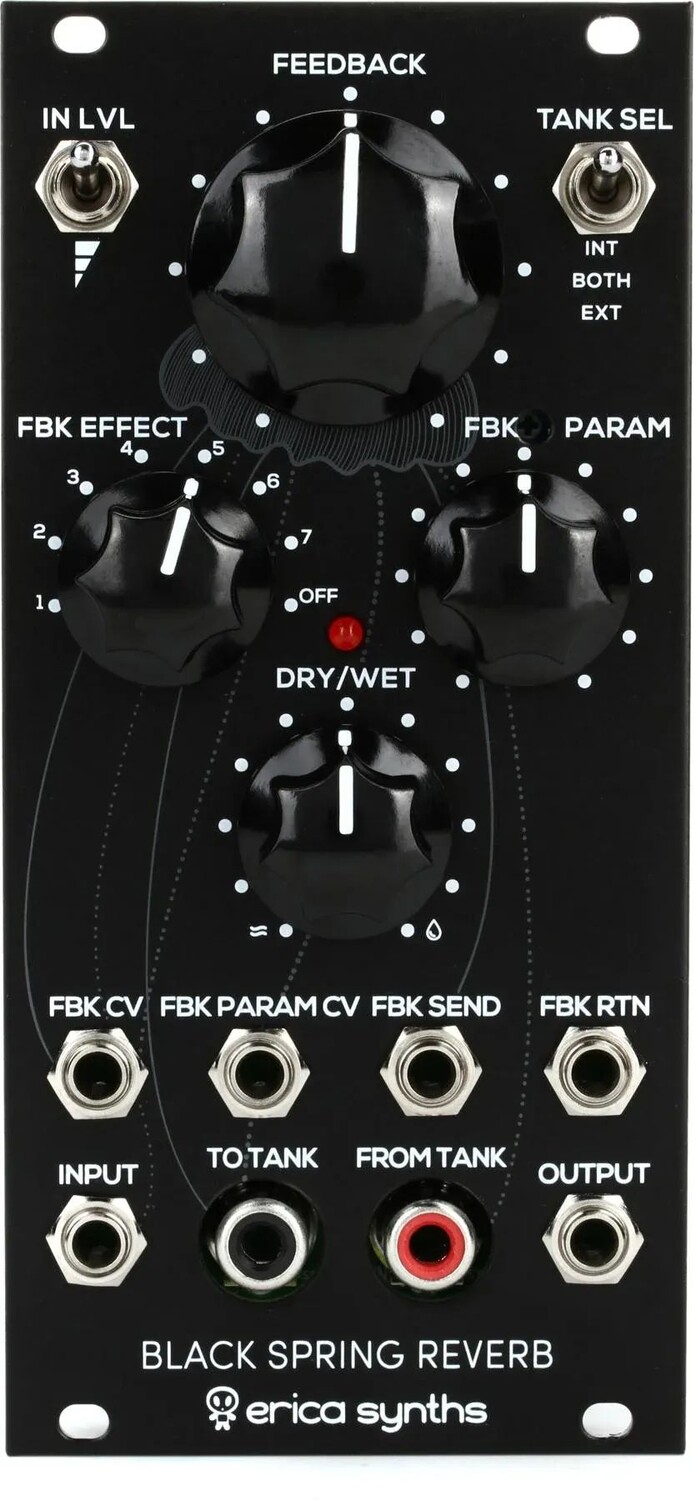 

Erica Synths Black Spring Reverb Модуль Eurorack Spring Reverb