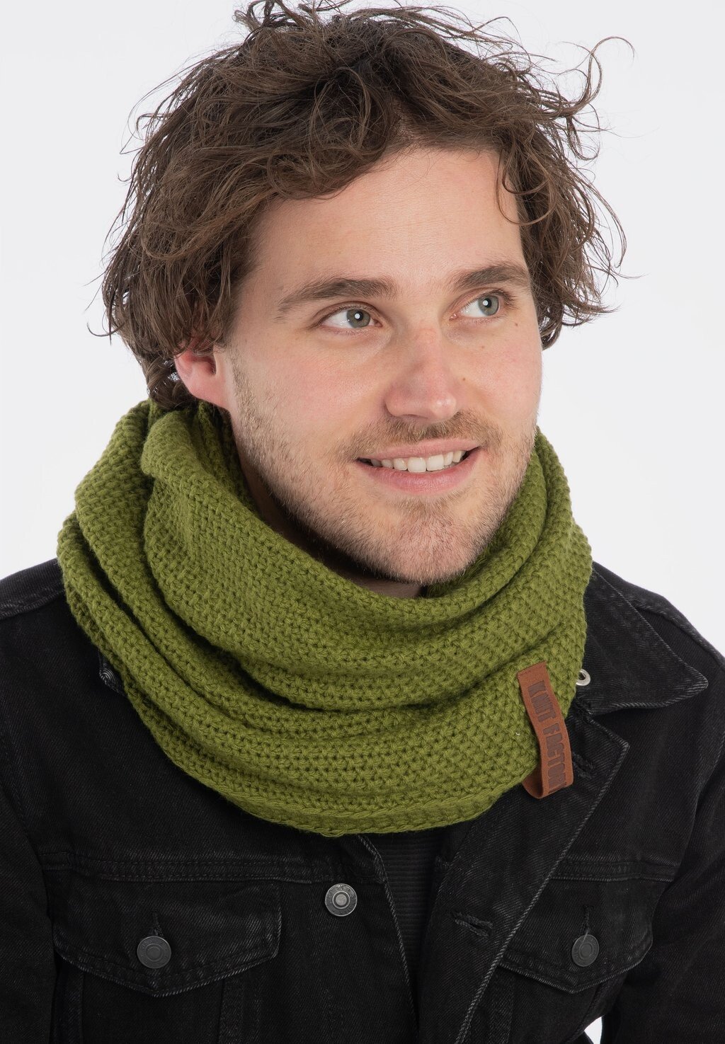 

Снуд COCO Knit Factory, цвет moss green