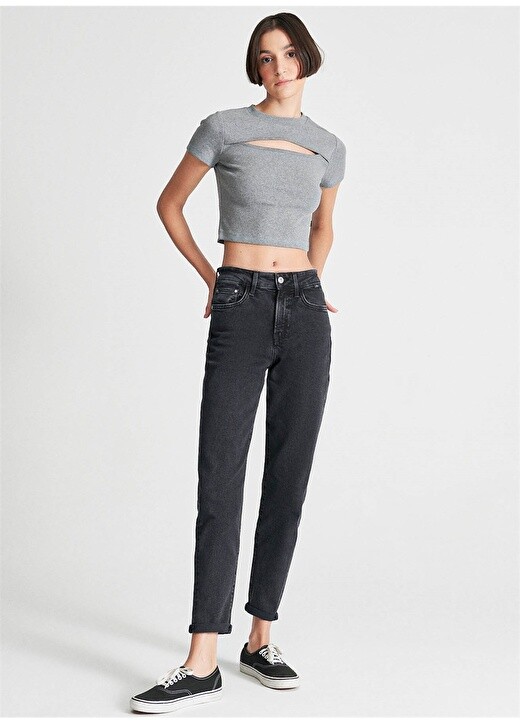 

Серые женские джинсовые брюки Mom fit Mavi, Серый, Серые женские джинсовые брюки Mom fit Mavi