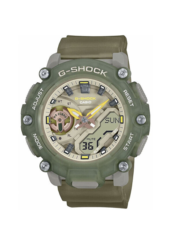 

G-Shock gma-s2200pe-3adr серо-зеленые женские наручные часы Casio, мультиколор