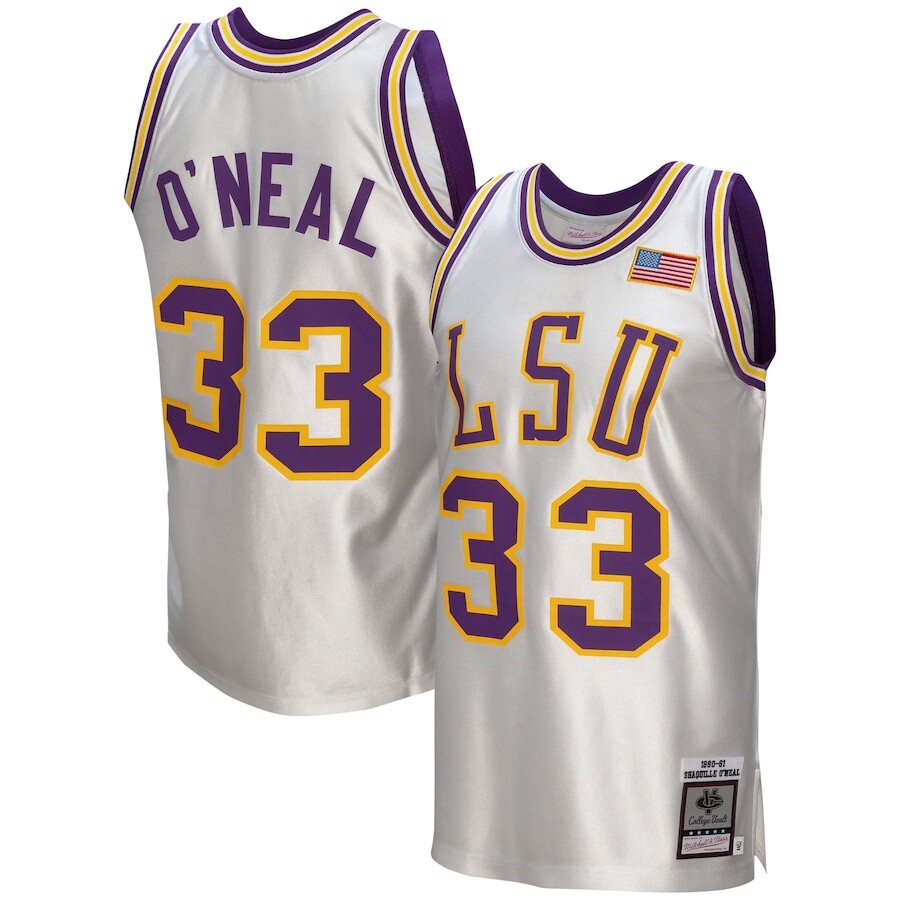 

Джерси Mitchell & Ness Lsu Tigers, белый