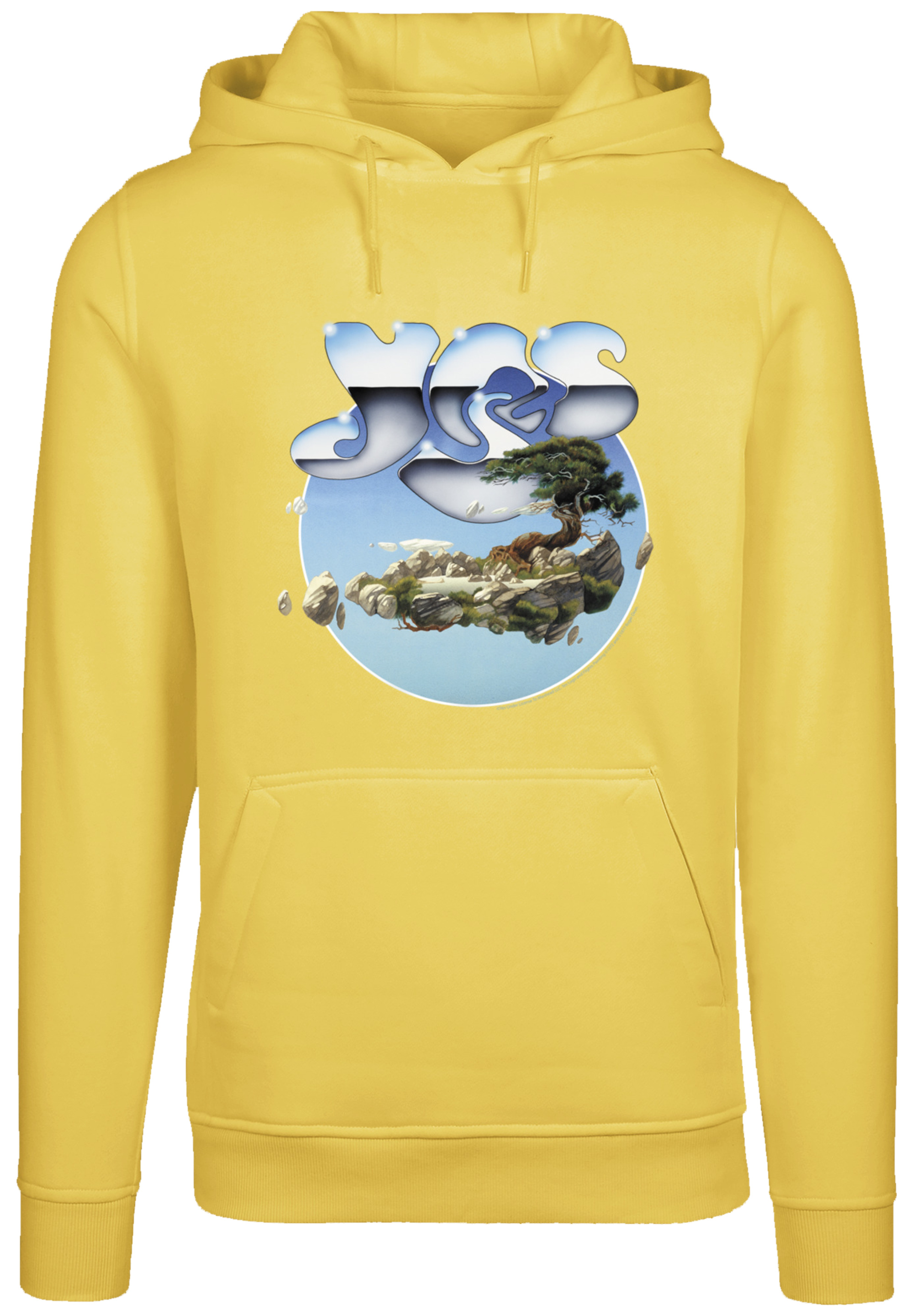 Пуловер F4NT4STIC Hoodie YES Chrome Island, цвет taxi yellow