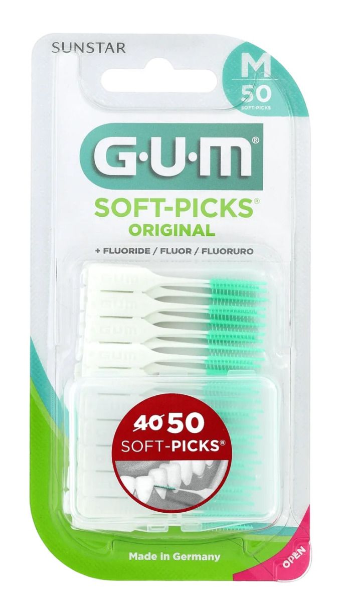 цена Gum Soft-Picks Original межзубные ершики, 50 шт.