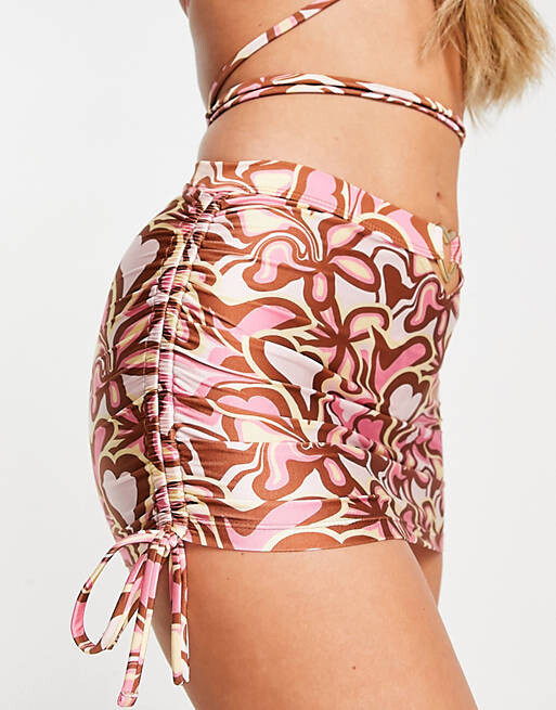 

Юбка для плавания со сборками сбоку ASOS DESIGN