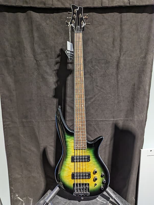 

Басс гитара Jackson JS Series Spectra JS3QV Alien Burst 5-String Bass Guitar
