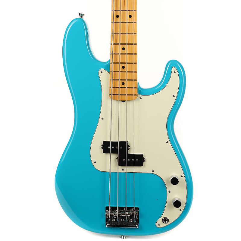 

Басс гитара Fender American Pro II Precision Bass Miami Blue