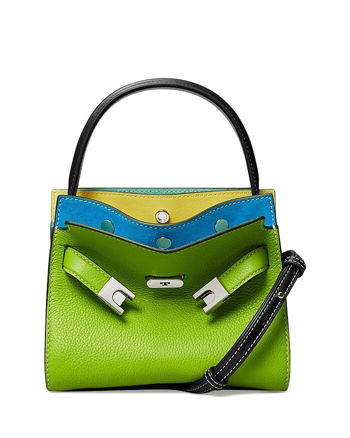 

Маленькая двойная сумка-сэтчел Lee Radziwill Tory Burch