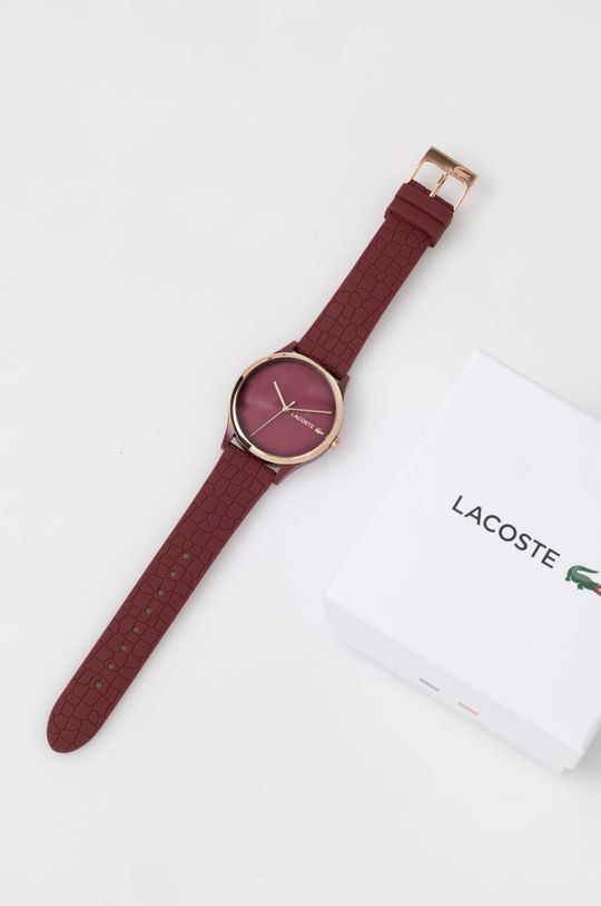 

Часы Лакост Lacoste, бордовый