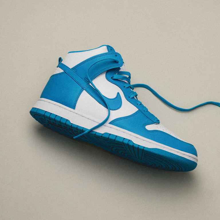 

Кроссовки Dunk High Retro Nike, синий