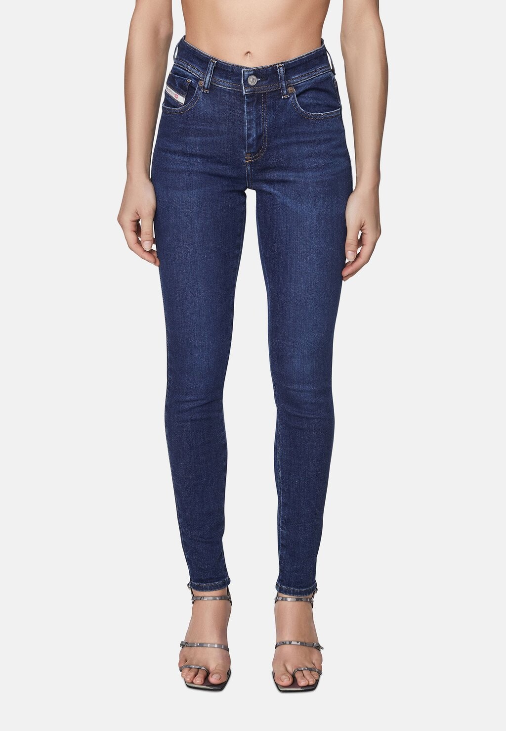 

Джинсы Skinny Fit Diesel, темно-синий
