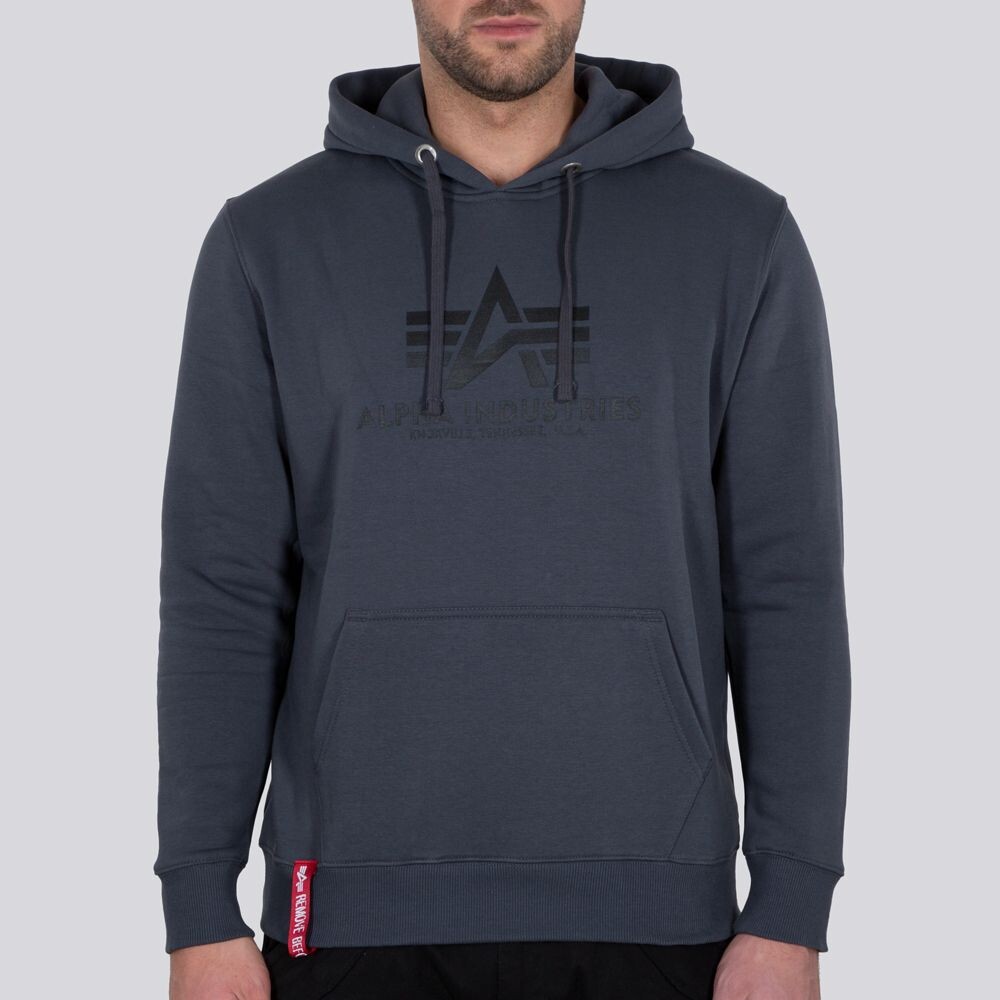 

Толстовка Alpha Industries Hoodie Basic Hoody, серый
