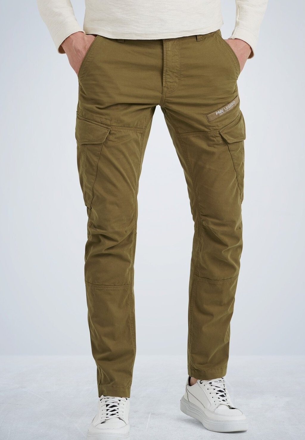 

Брюки карго NORDROP TAPERED FIT PME Legend, цвет khaki