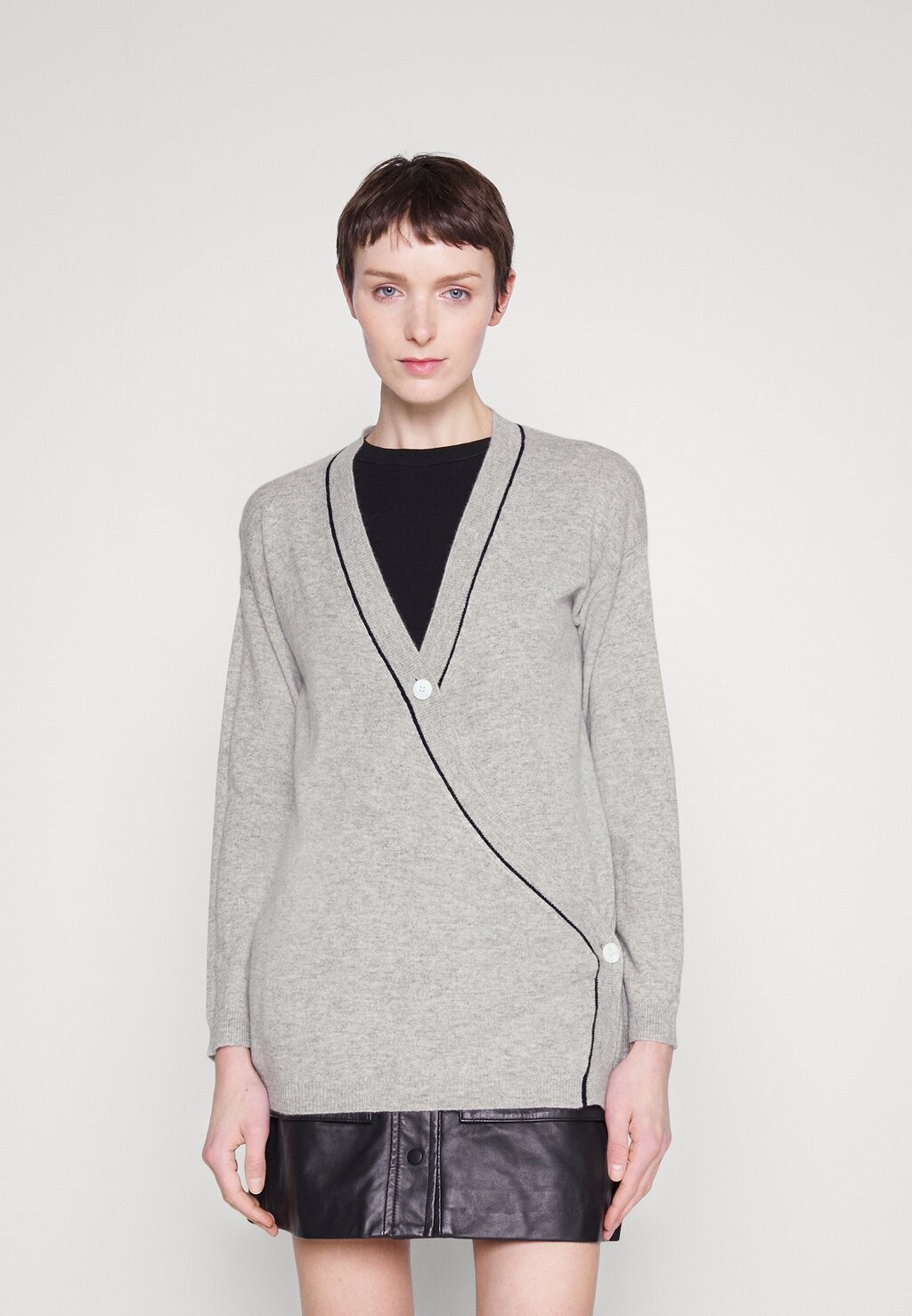 

Кардиган pure cashmere, светло-серый