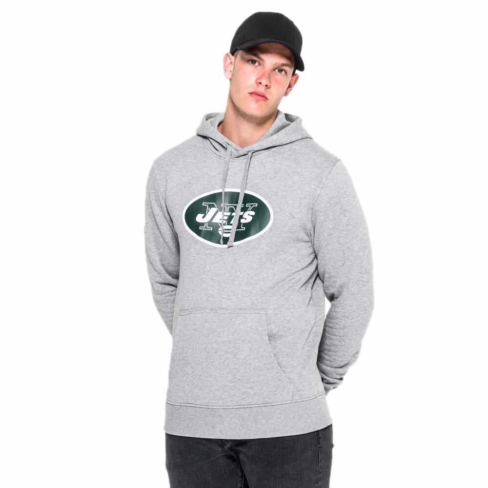 

Худи New Era NFL Team Logo New York Jets, серый