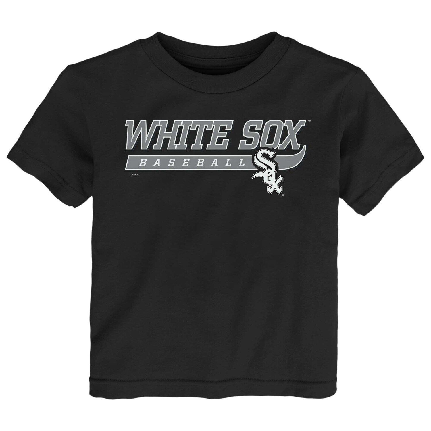 

Черная футболка Chicago White Sox для малышей Take The Lead Outerstuff