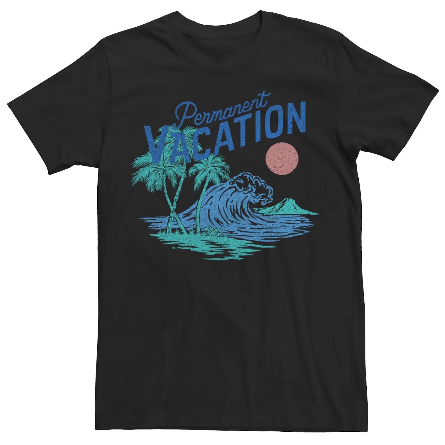 Мужская футболка Permanent Vacation Palms & Island Sunny Scene Licensed Character sunny palms beach bungalows