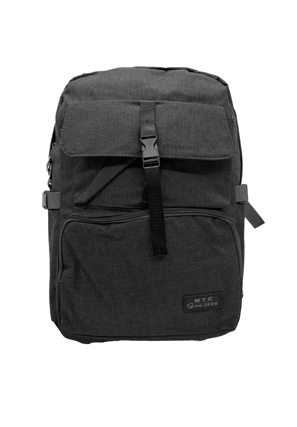 

Рюкзак EGOMAXX Basic Backpack Stoff Uni Daypack Nadelstreifen Design, темно-серый