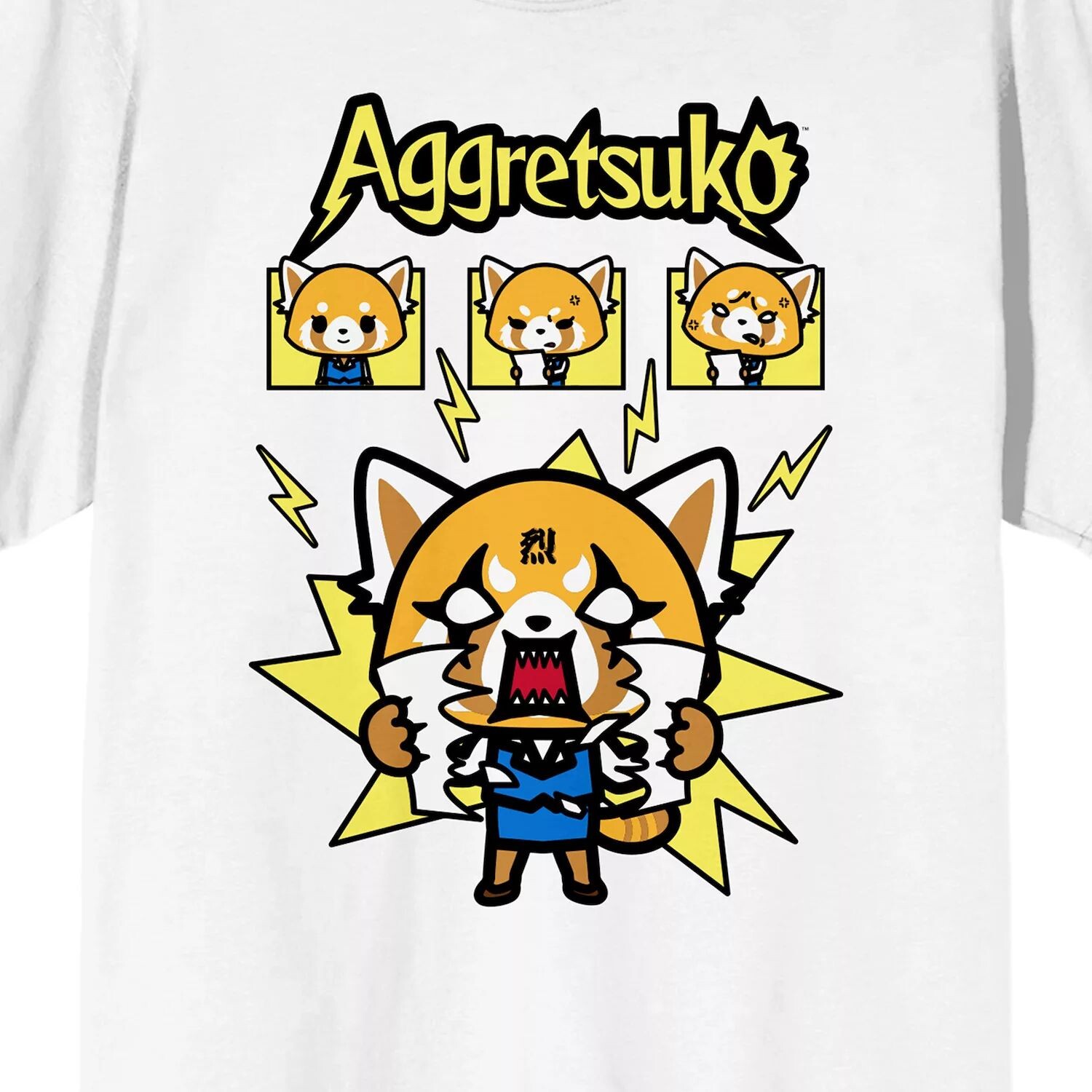 

Мужская футболка Aggretsuko Red Panda Rage Licensed Character