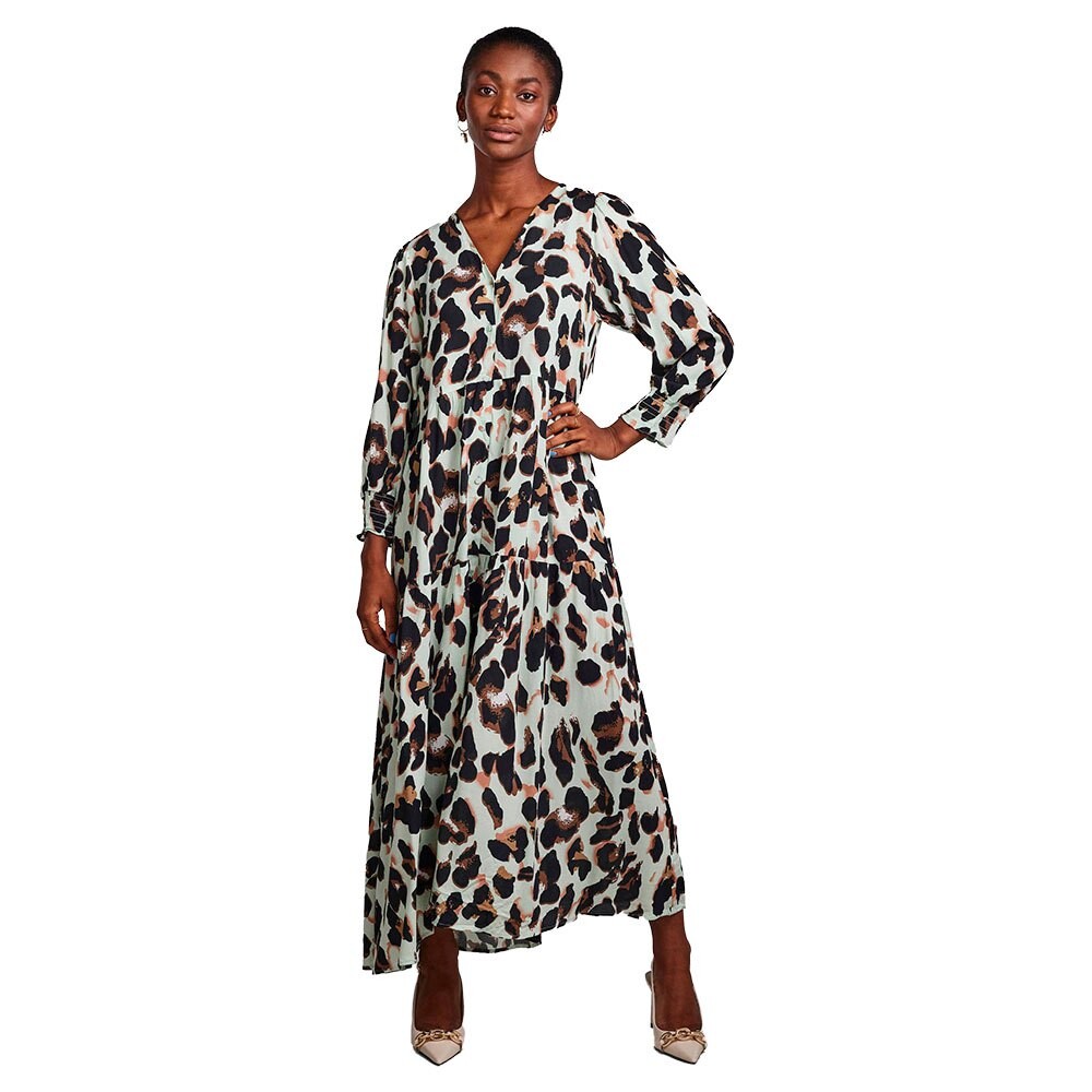 

Длинное платье Yas Alira S 3/4 Sleeve, зеленый