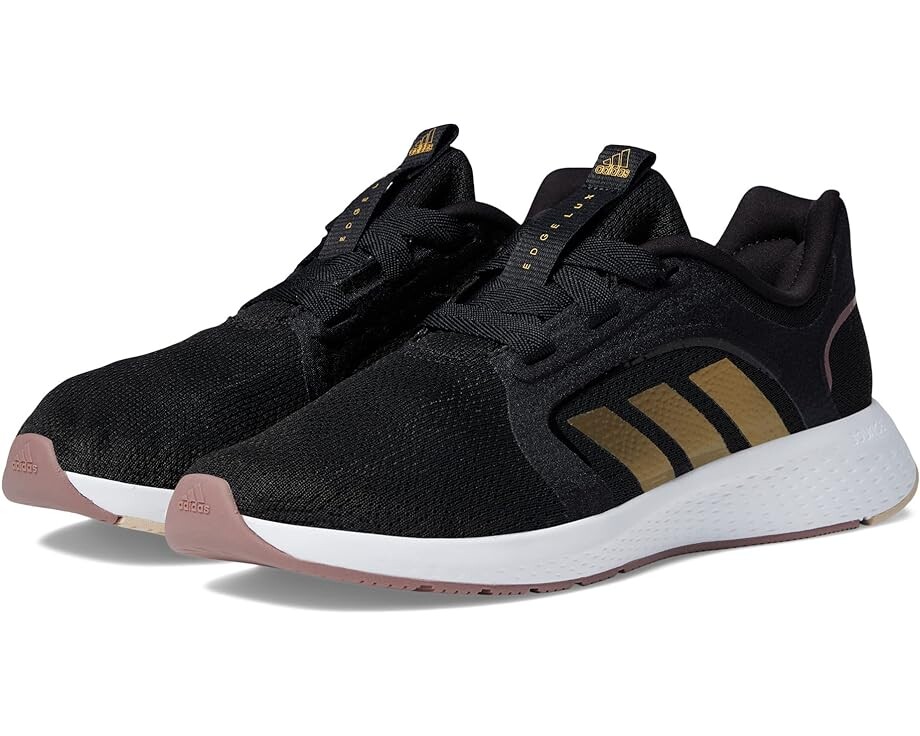 Кроссовки Adidas Edge Lux, цвет Black/Gold Metallic кроссовки adidas edge lux 5 цвет black black iron metallic