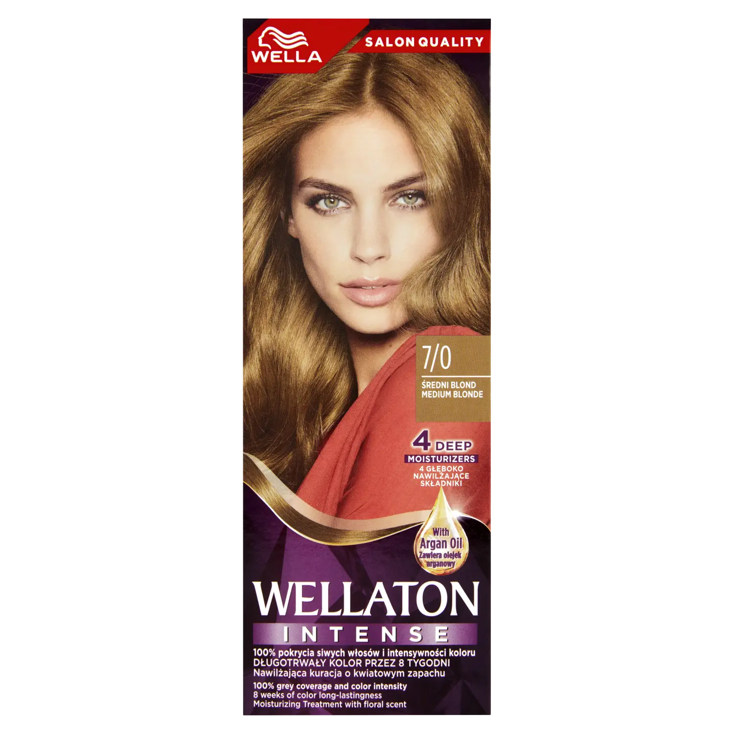 

Крем-краска для волос 7/0 средний блондин wella wellaton intense Wella Ton Intense, 1 упаковка